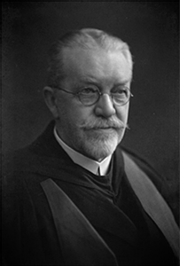 A later portait of Dr. Orlando A. Mansfield: Composer, Organist, Author, Editor and Lecturer 1863-1936. 